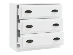 Aparador blanco 70x35,5x67,5 cm madera de ingeniería