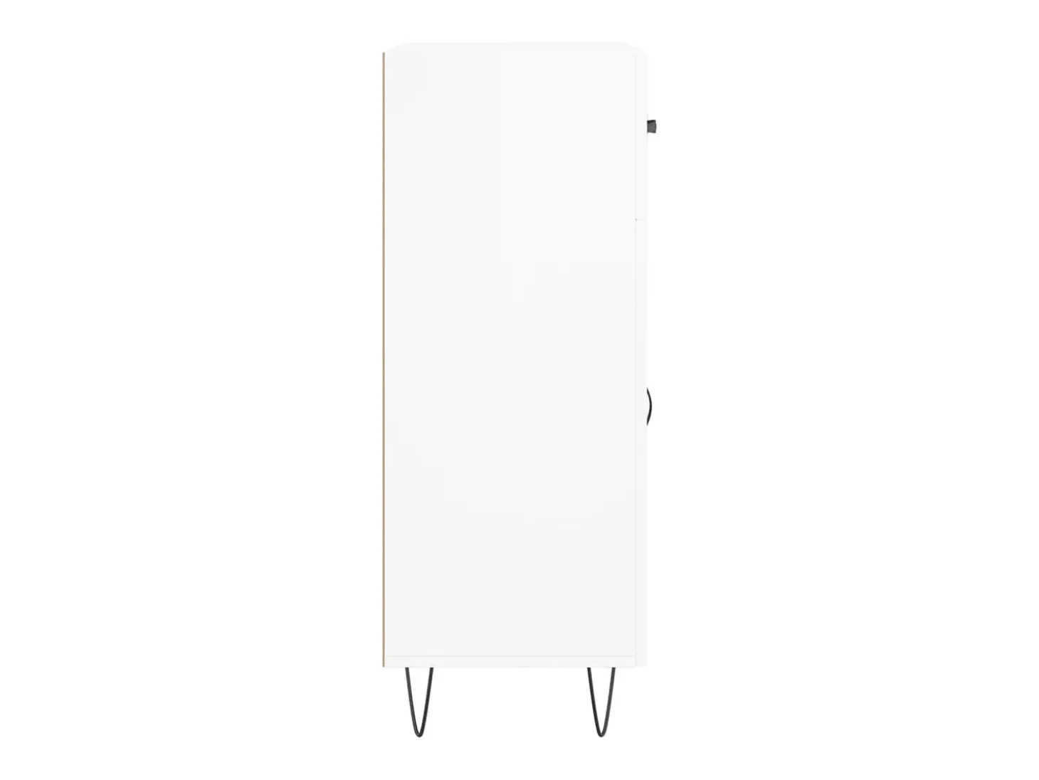 Aparador blanco 69,5x34x90 cm madera de ingeniería