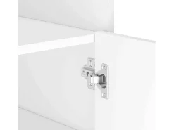 Aparador blanco 45x35x75 cm madera de ingeniería