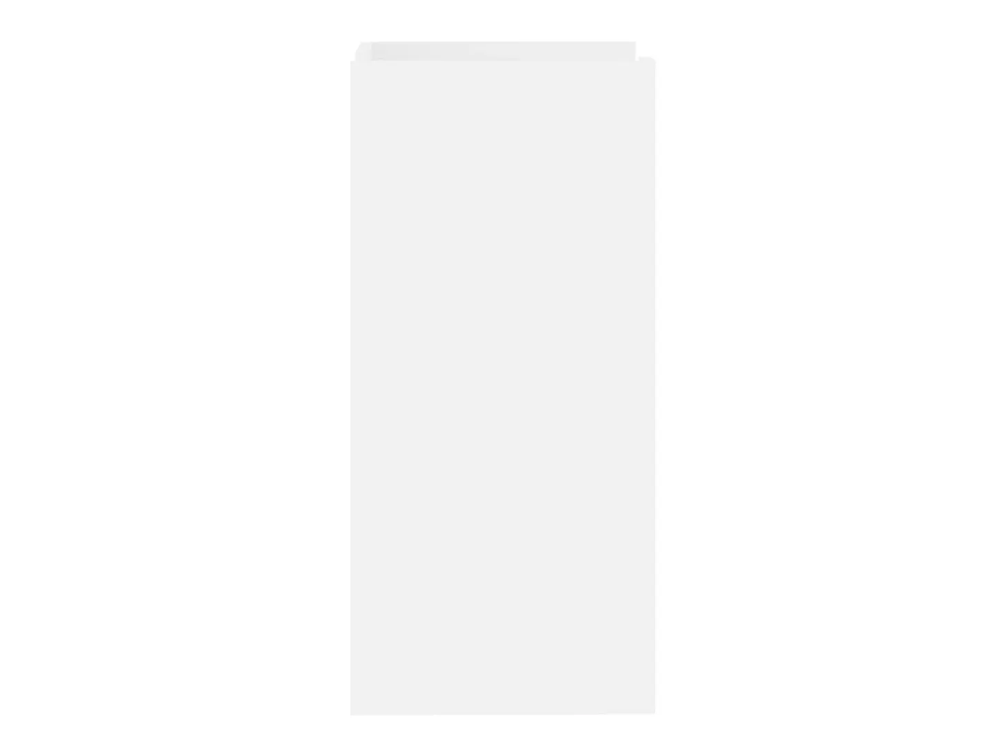 Aparador blanco 45x35x75 cm madera de ingeniería
