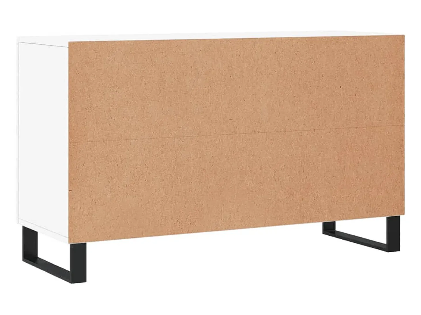 Aparador blanco 100x36x60 cm madera de ingeniería