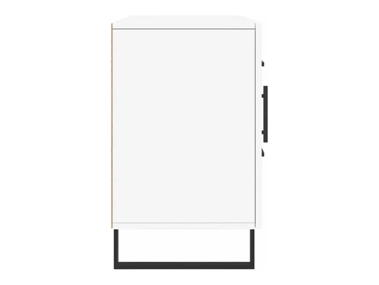 Aparador blanco 100x36x60 cm madera de ingeniería