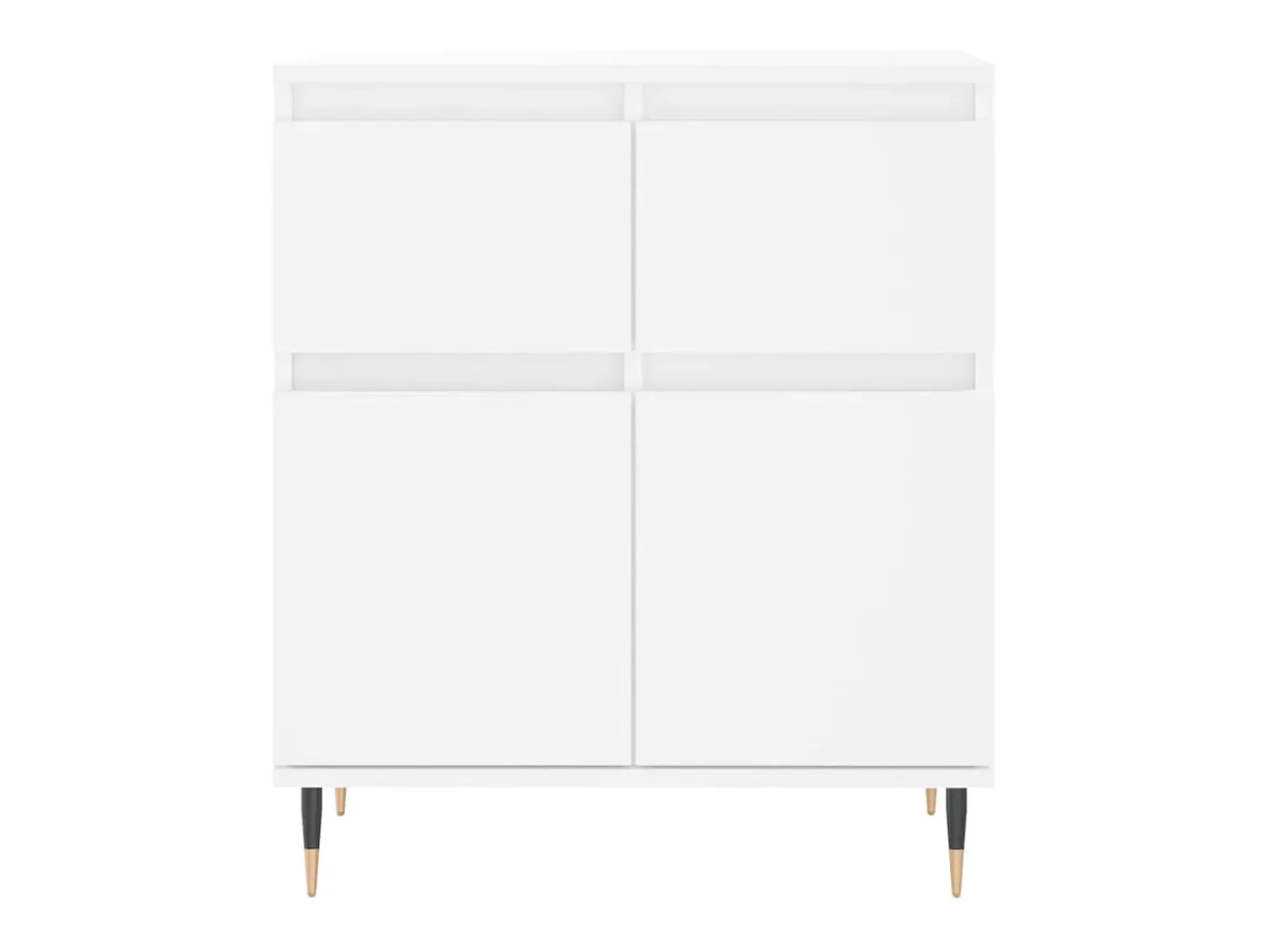 Aparador Blanco 60x35x70 cm Madera de Ingeniería