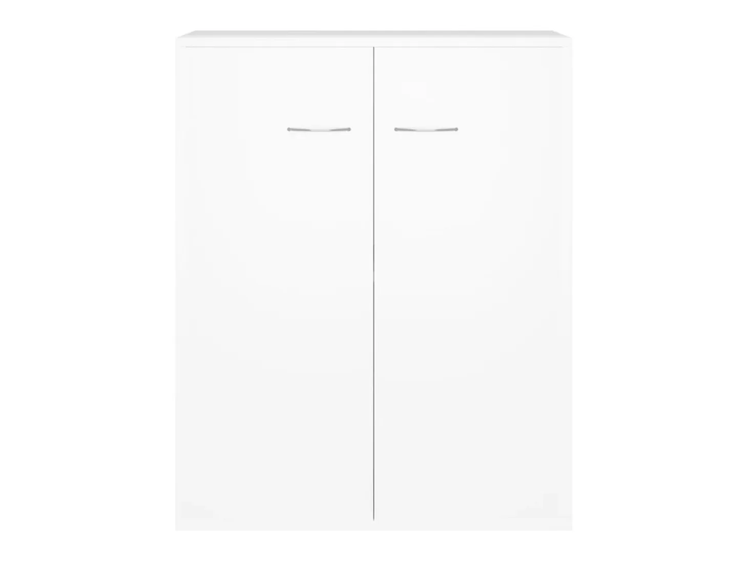 Aparador blanco 60x30x75 cm madera contrachapada