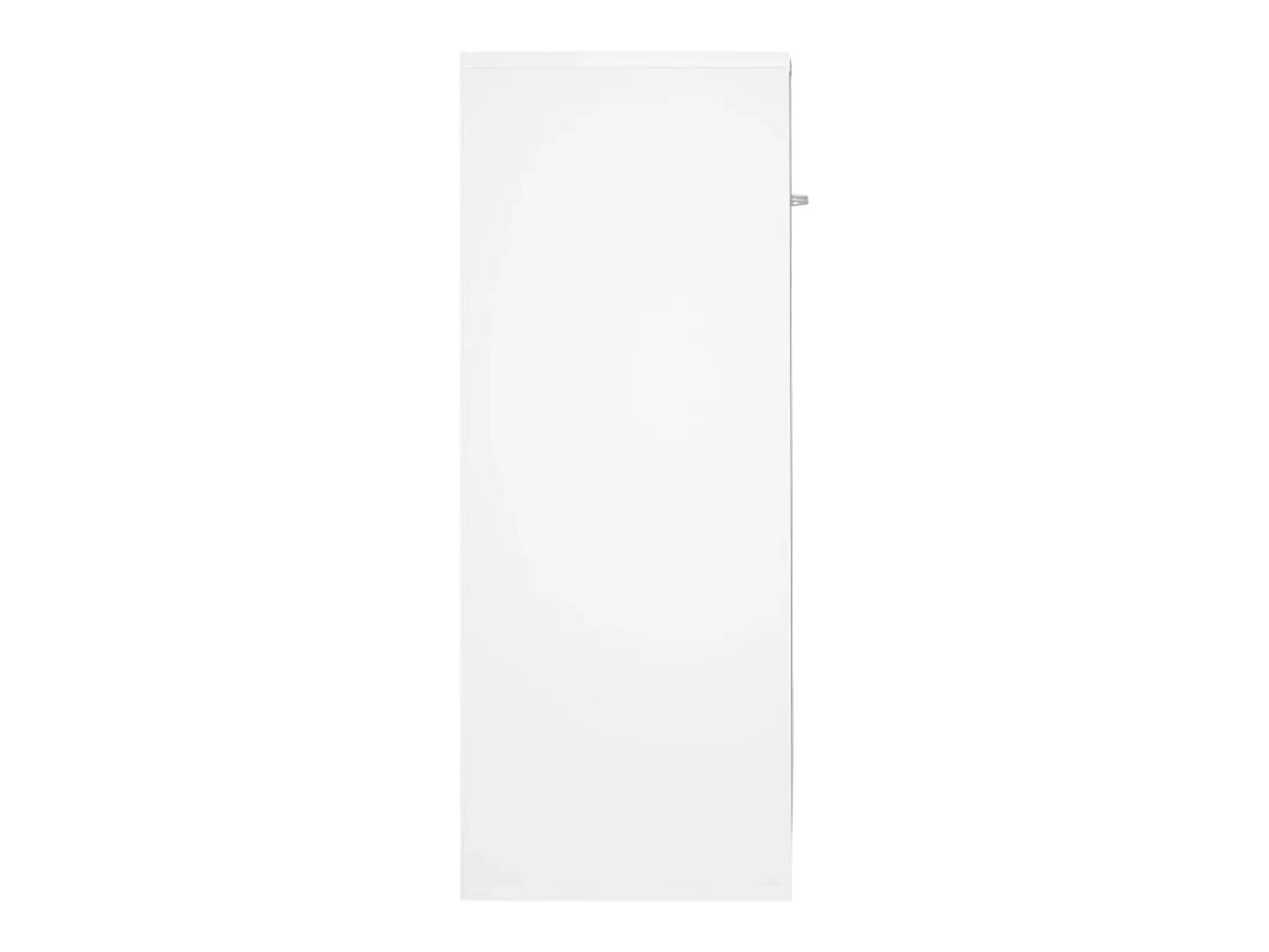 Aparador blanco 60x30x75 cm madera contrachapada