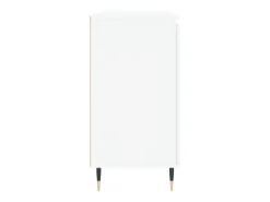 Aparador blanco 104x35x70 cm madera contrachapada