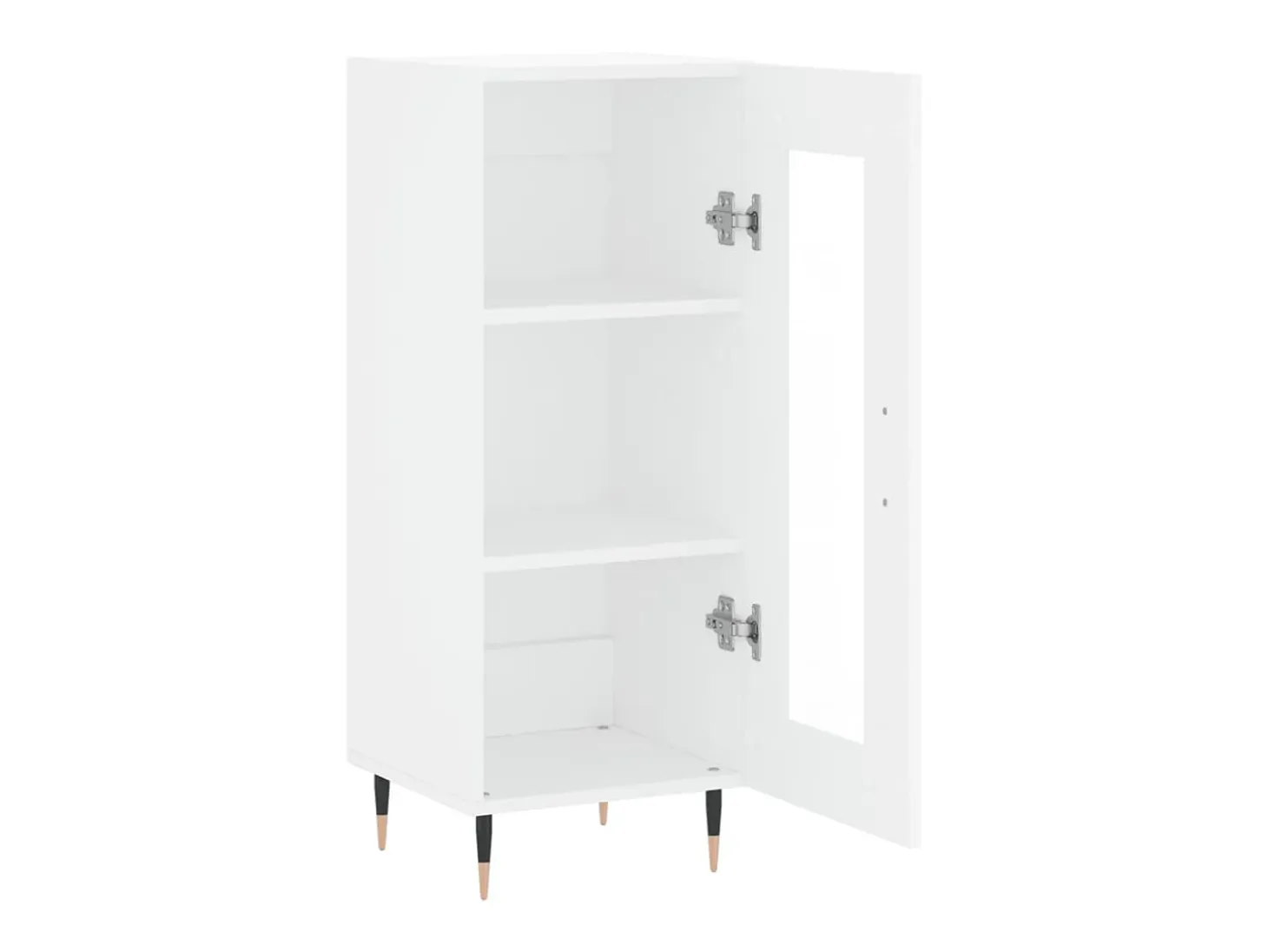 Aparador blanco 34,5x34x90 cm madera de ingeniería