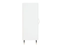 Aparador blanco 34,5x34x90 cm madera de ingeniería