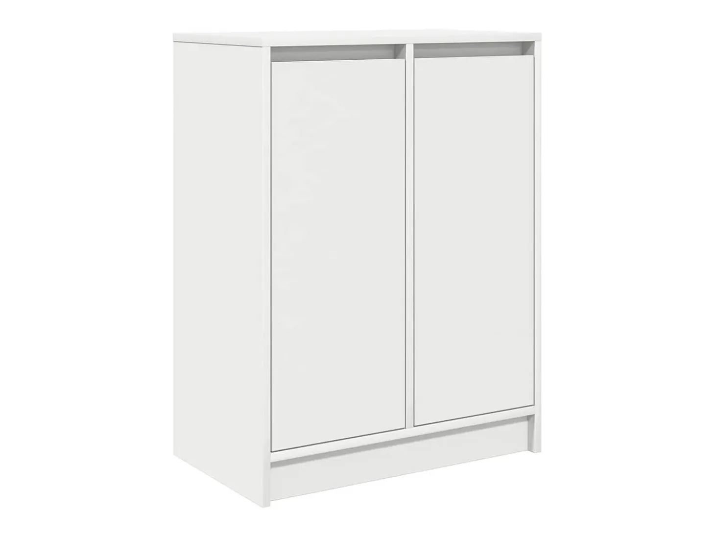 Aparador blanco 57x34x76 cm madera de ingeniería