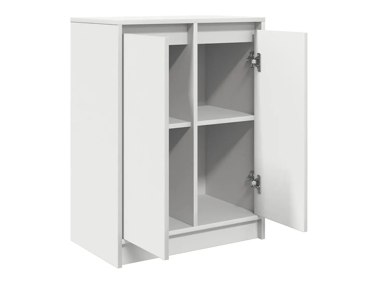 Aparador blanco 57x34x76 cm madera de ingeniería