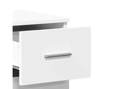 Aparador blanco 59x39x80 cm madera contrachapada