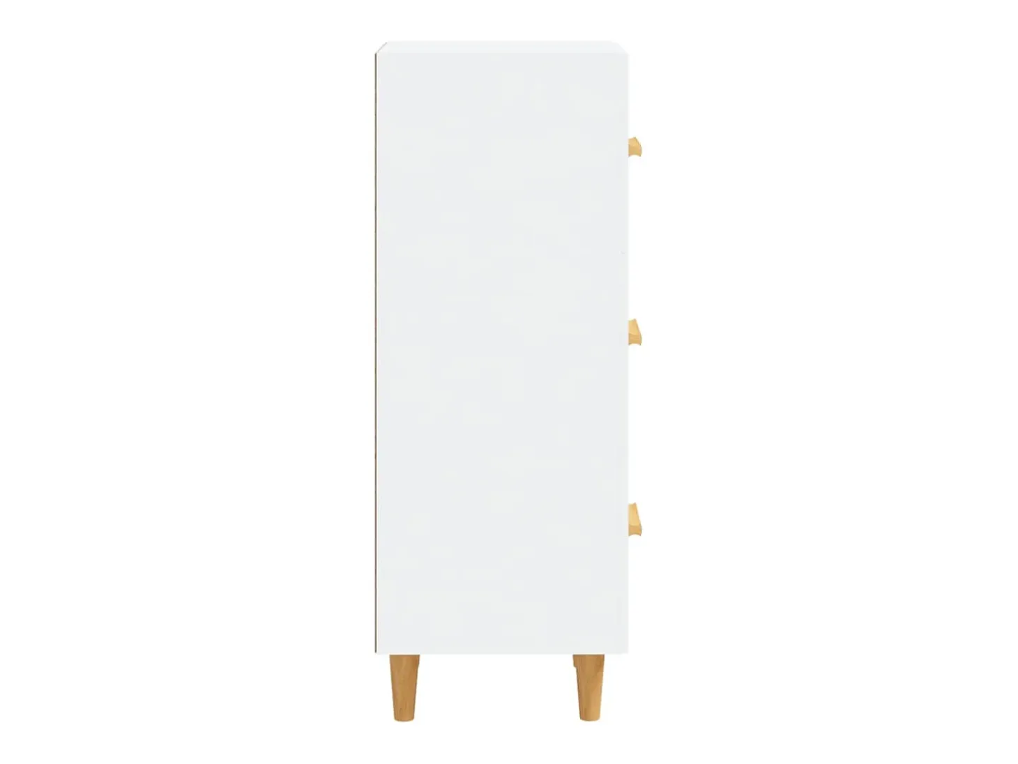 Aparador blanco 34,5x34x90 cm madera de ingeniería