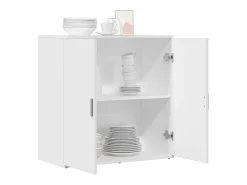 Aparador blanco 79x38x80 cm madera contrachapada