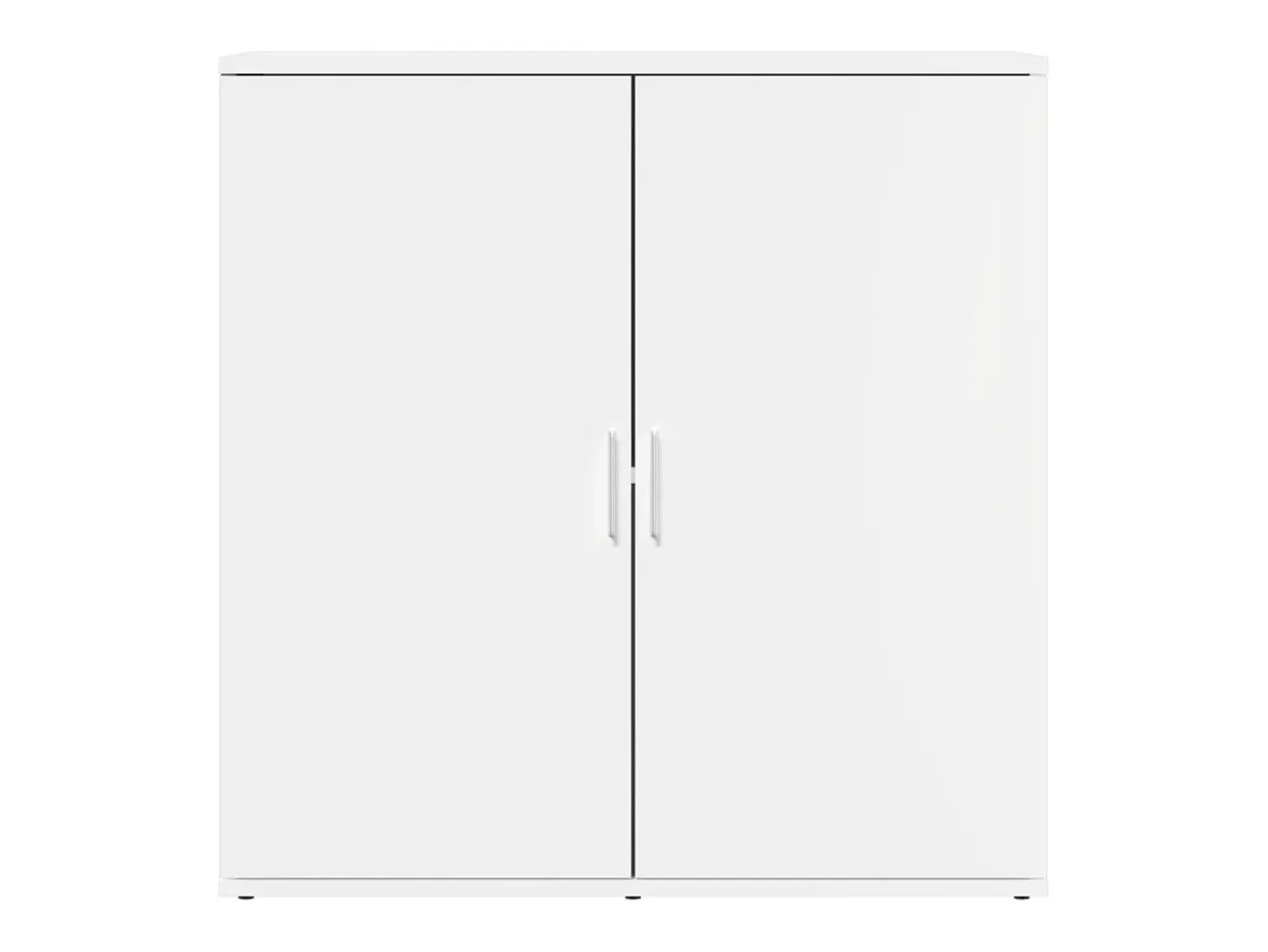 Aparador blanco 79x38x80 cm madera contrachapada