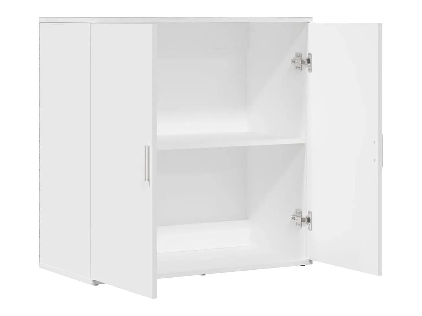 Aparador blanco 79x38x80 cm madera contrachapada