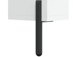 Aparador blanco 34,5x34x90 cm madera de ingeniería