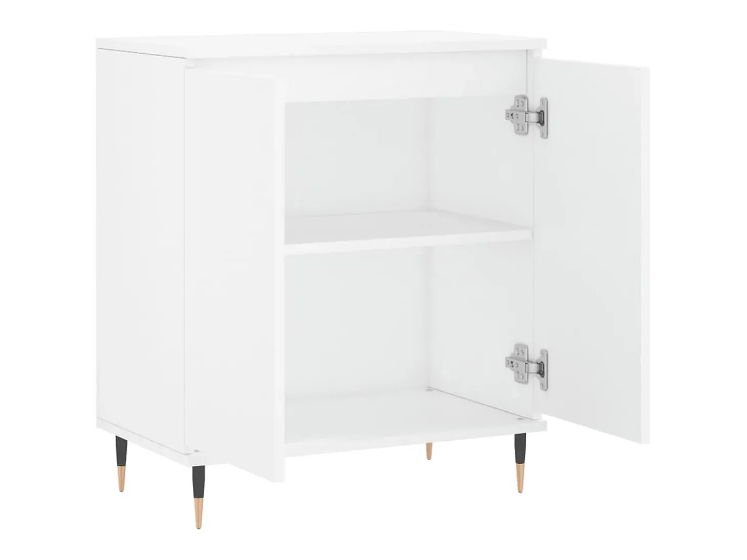 Aparador Blanco 60x35x70 cm Madera de Ingeniería