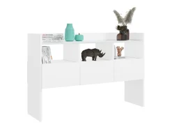 Aparador Blanco 105x30x70 cm Madera de Ingeniería