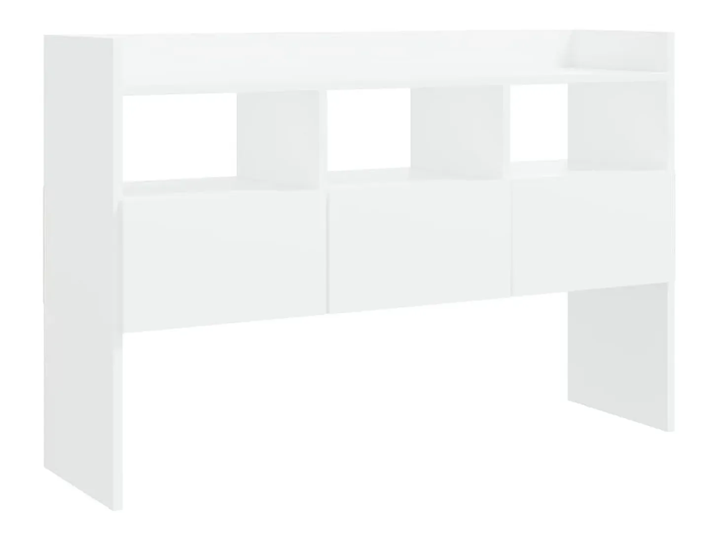 Aparador Blanco 105x30x70 cm Madera de Ingeniería