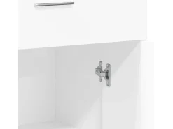 Aparador blanco 60x30x84 cm madera contrachapada