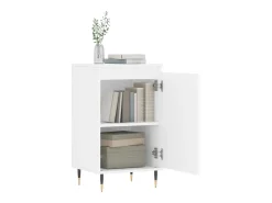 Aparador blanco 40x35x70 cm madera de ingeniería