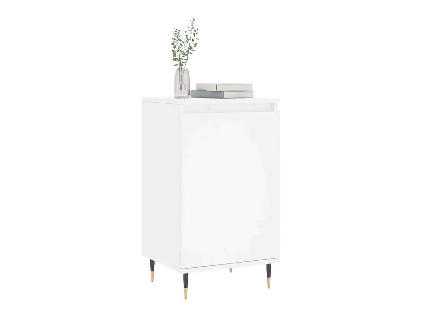 Aparador blanco 40x35x70 cm madera de ingeniería