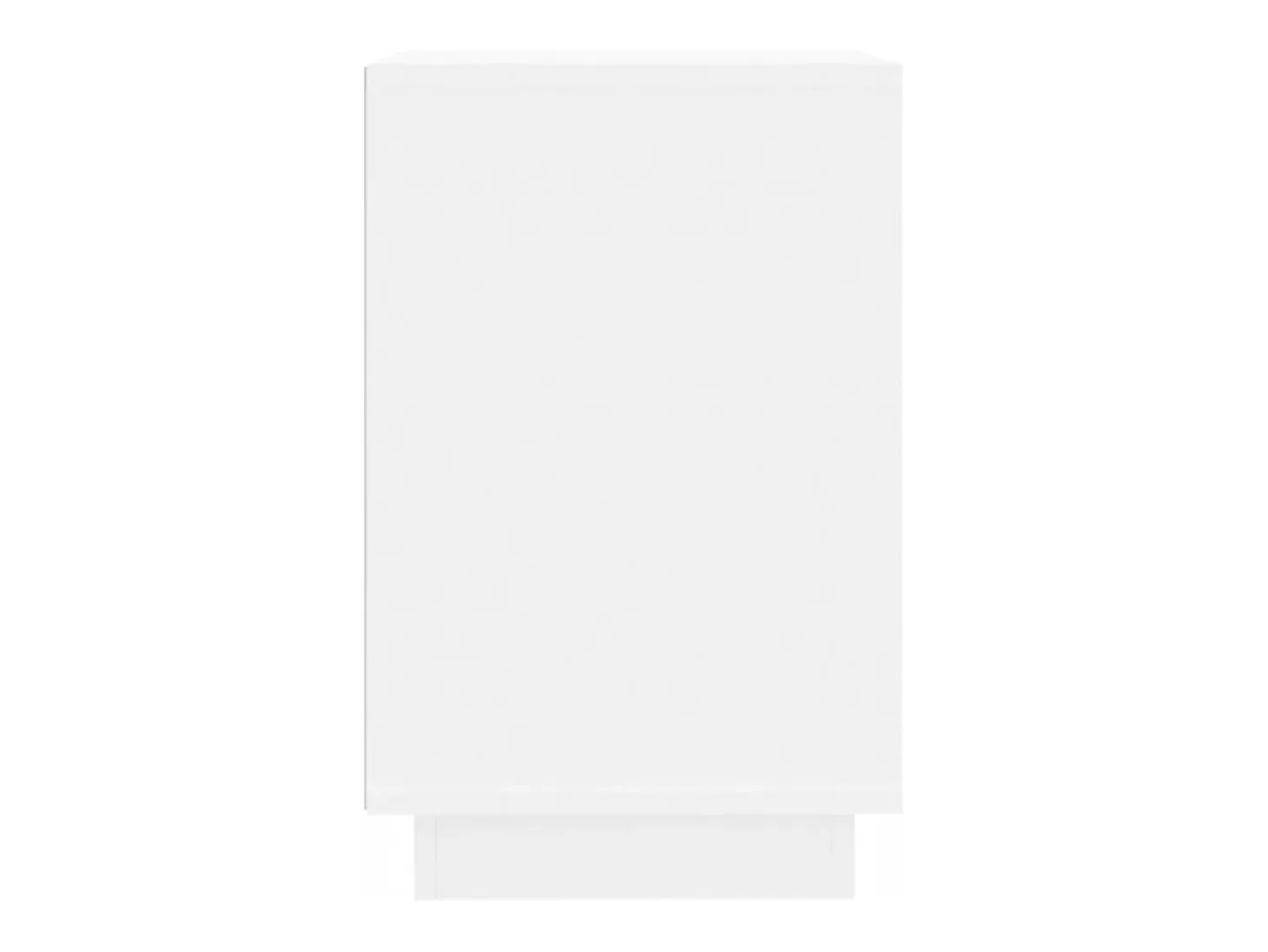 Aparador blanco 102x35x60 cm madera contrachapada