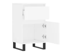 Aparador blanco 40x35x70 cm madera de ingeniería