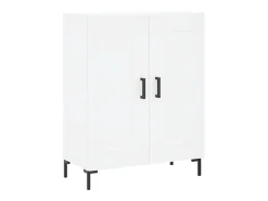 Aparador blanco 69,5x34x90 cm madera de ingeniería