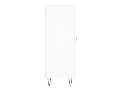 Aparador blanco 69,5x34x90 cm madera de ingeniería