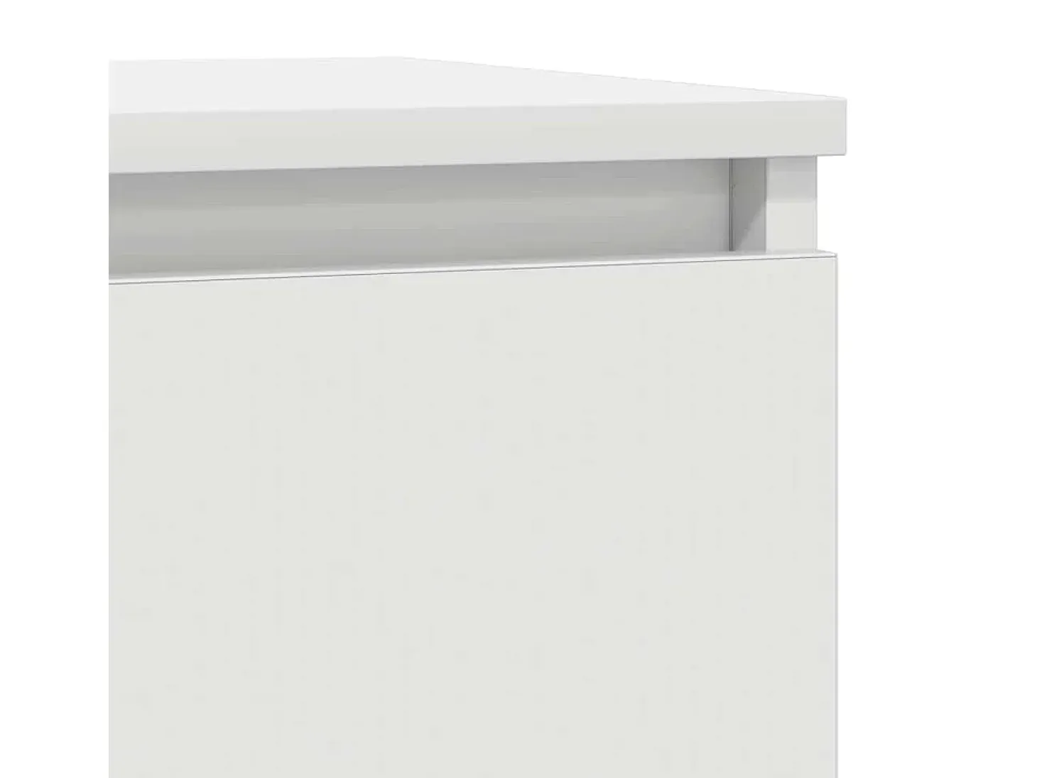Aparador blanco 29,5x34x76 cm madera de ingeniería
