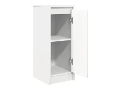 Aparador blanco 29,5x34x76 cm madera de ingeniería