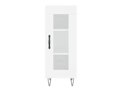 Aparador blanco 34,5x34x90 cm madera de ingeniería