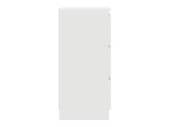 Aparador blanco 37,5x35x76 cm madera de ingeniería