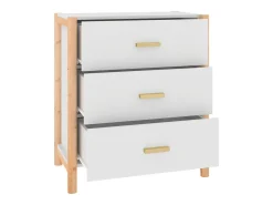 Aparador blanco 62x38x70 cm Madera de ingeniería