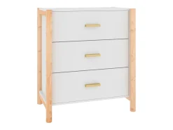 Aparador blanco 62x38x70 cm Madera de ingeniería