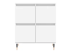 Aparador Blanco 60x35x70 cm Madera de Ingeniería