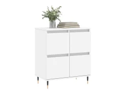 Aparador Blanco 60x35x70 cm Madera de Ingeniería