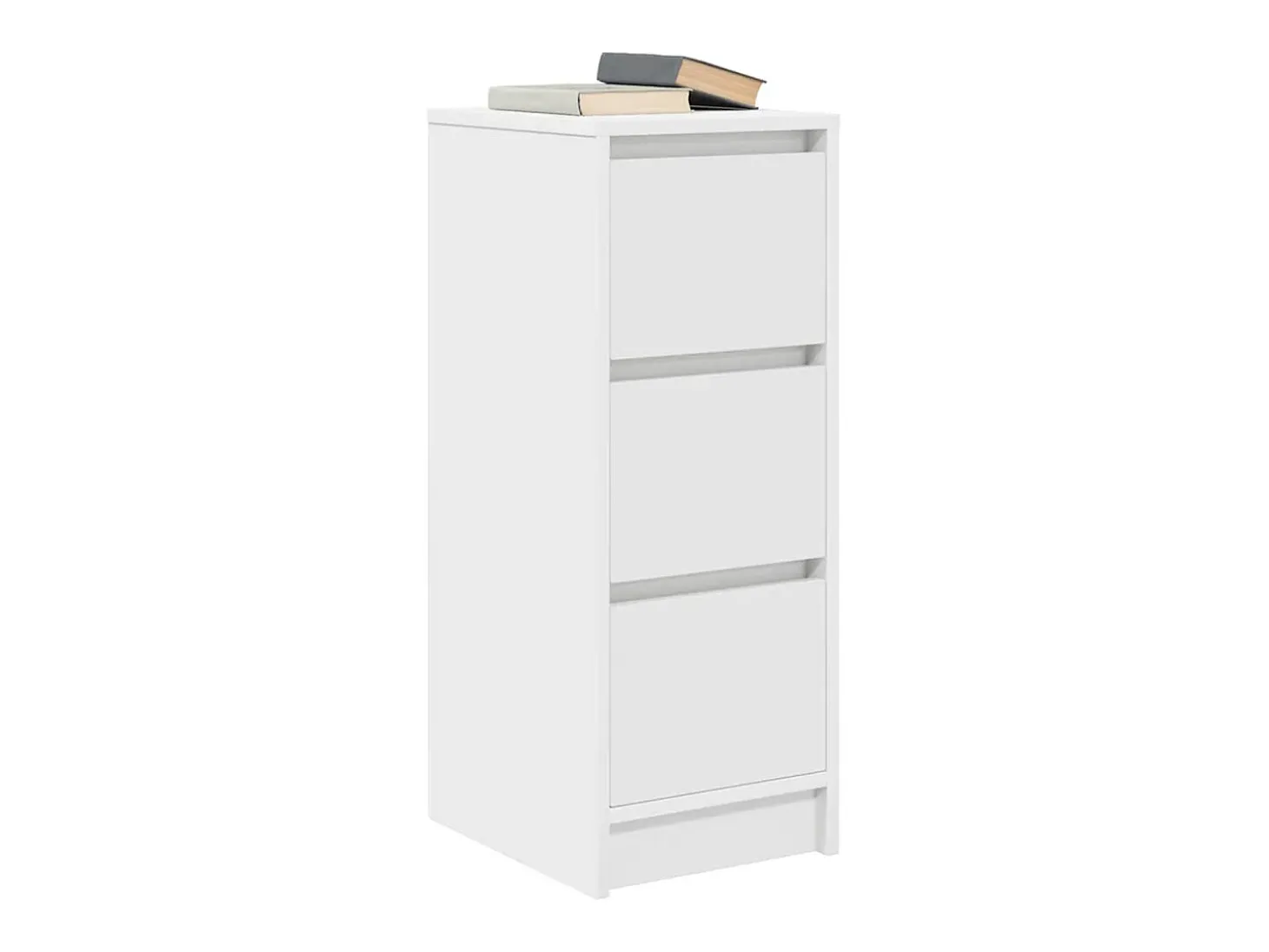 Aparador blanco 29,5x34x76 cm madera de ingeniería