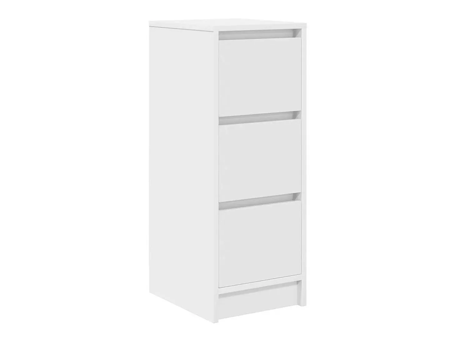 Aparador blanco 29,5x34x76 cm madera de ingeniería