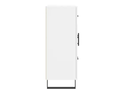 Aparador blanco 69,5x34x90 cm madera de ingeniería