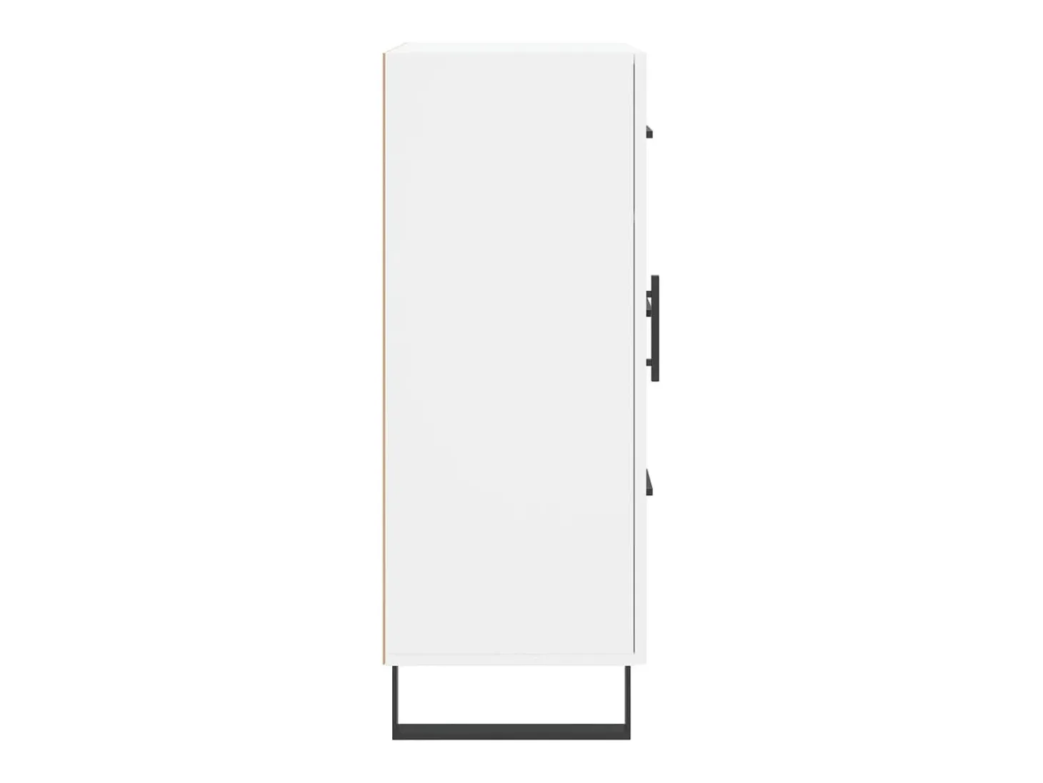Aparador blanco 69,5x34x90 cm madera de ingeniería