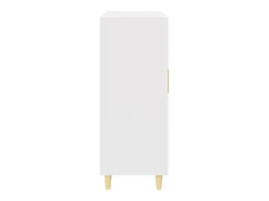 Aparador blanco 69,5x34x90 cm madera de ingeniería