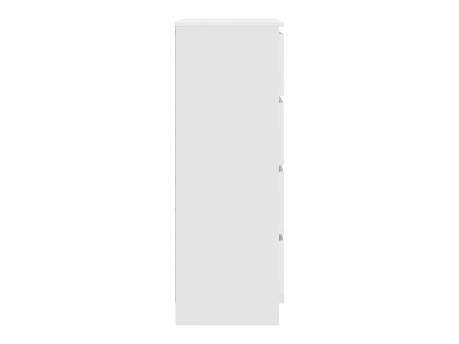 Aparador Blanco 60x35x98,5 cm Madera de Ingeniería