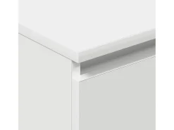 Aparador Blanco 60x35x98,5 cm Madera de Ingeniería