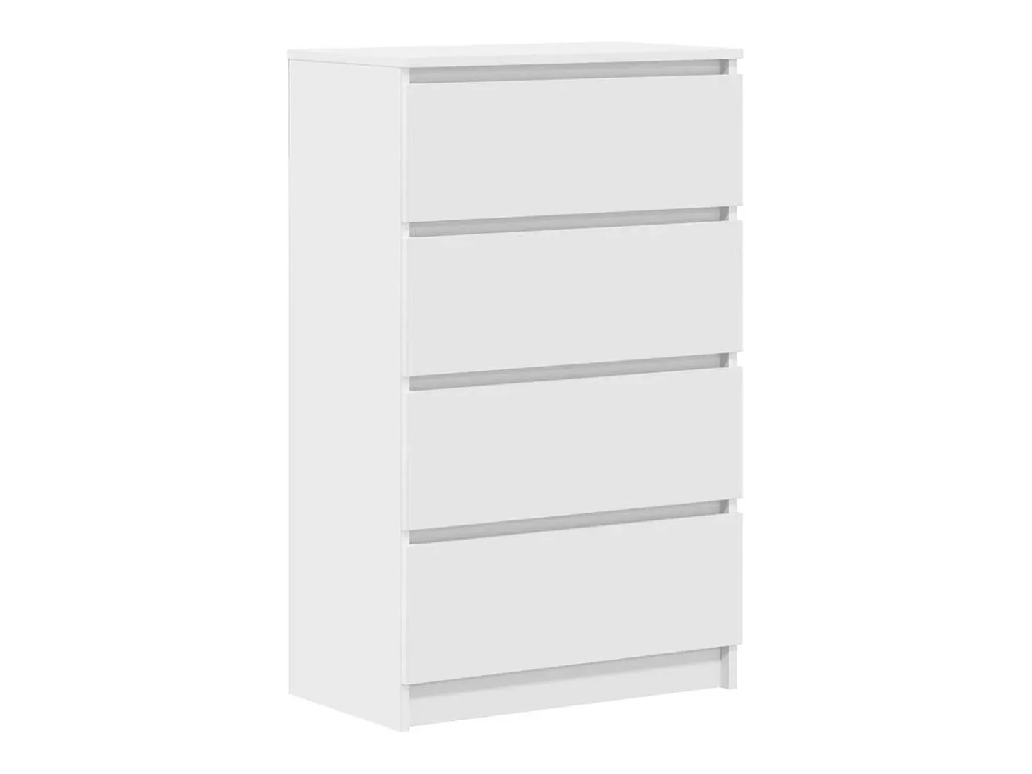 Aparador Blanco 60x35x98,5 cm Madera de Ingeniería