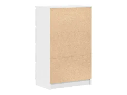 Aparador Blanco 60x35x98,5 cm Madera de Ingeniería