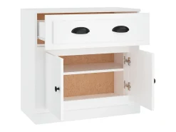 Aparador blanco 70x35,5x67,5 cm madera de ingeniería