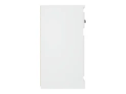 Aparador blanco 70x35,5x67,5 cm madera de ingeniería