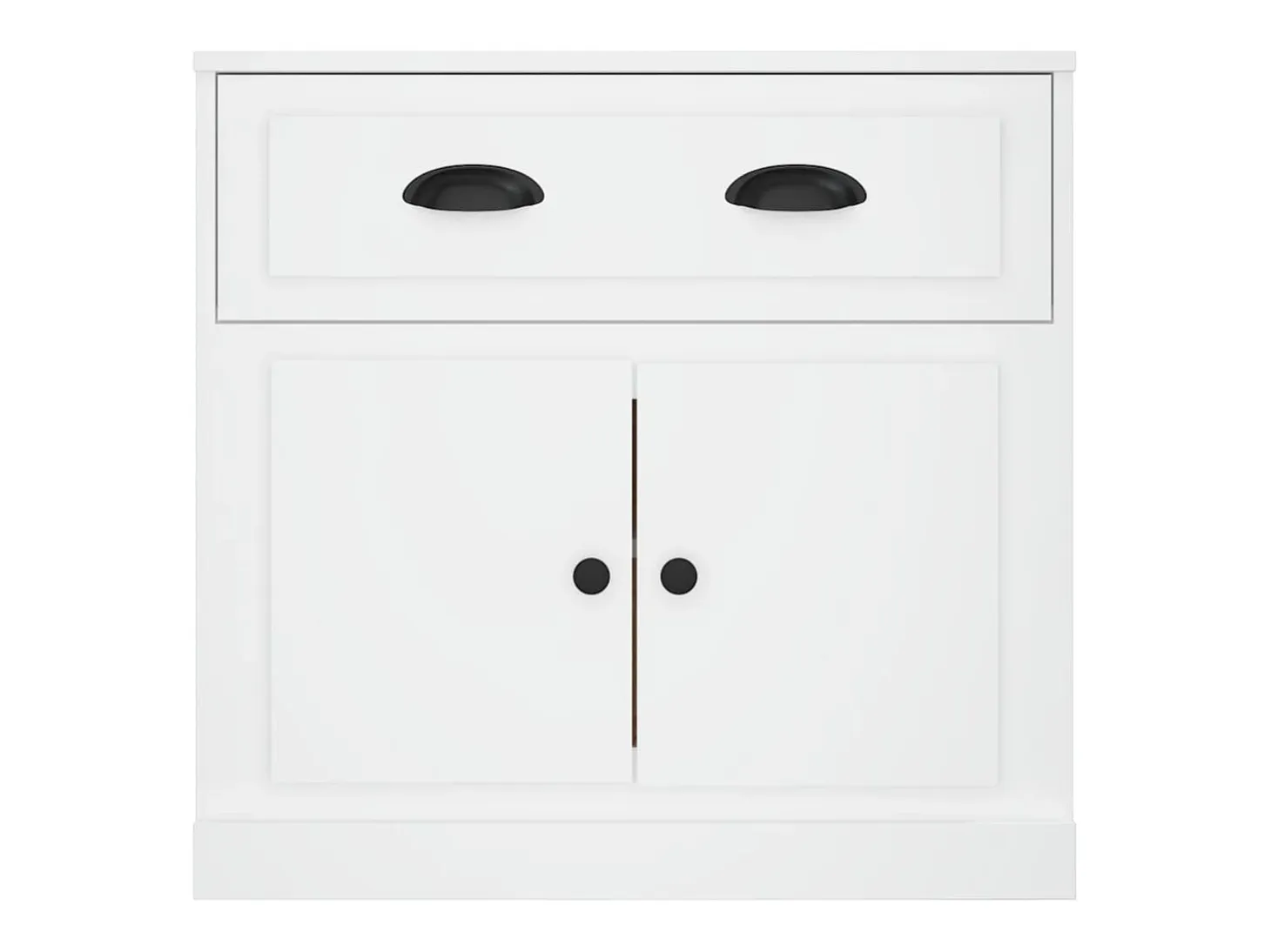 Aparador blanco 70x35,5x67,5 cm madera de ingeniería
